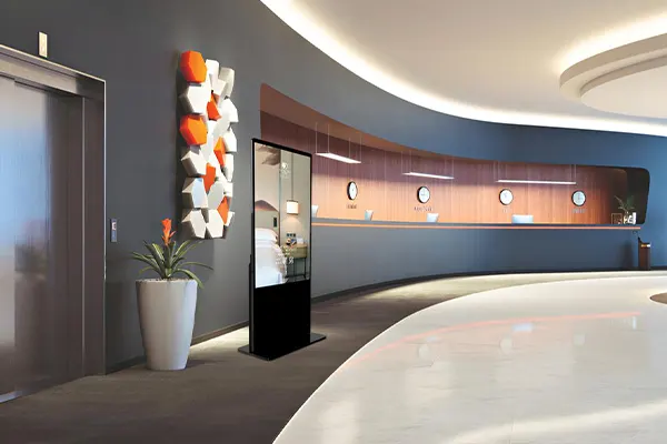 How Does Hotel Digital Signage Work?