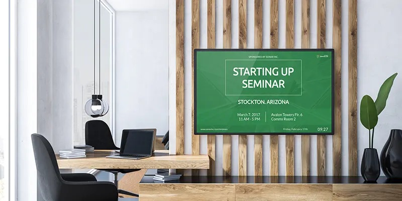 Conference Room Digital Displays