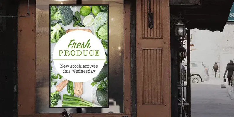 digital media signage