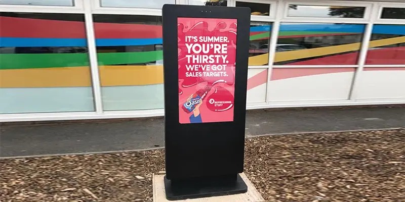 advertising display outdoor