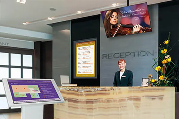 Por que a sinalização digital é importante na hotelaria hoje em dia?