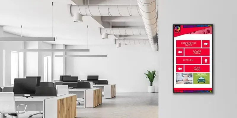 digital signage for offices