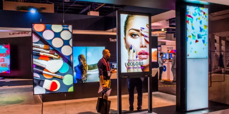 Digital signage advertising