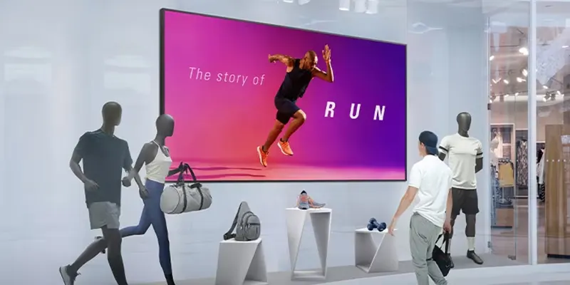 large digital signage