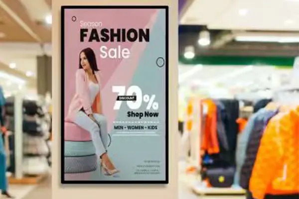 Projet d'affichage numérique LCD pour centre commercial : améliorer l'engagement client