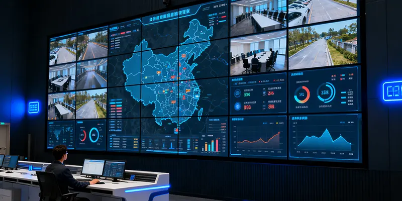 LCD video wall LCD video wall