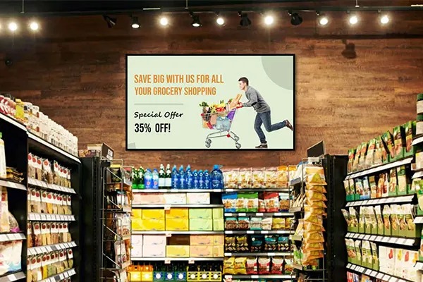 Как дигиталната реклама в хранителните магазини подпомага ежедневните операции на магазина