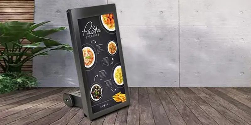 mobile digital signage display