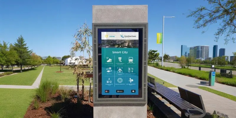 Interactive Wayfinding Signage