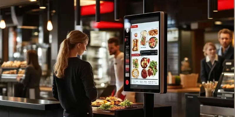 touch screen signage