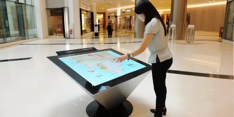 Interactive LCD Display