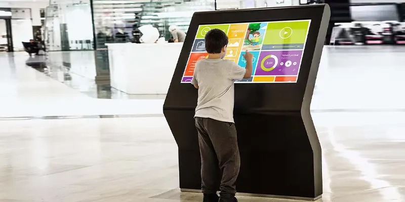 Interactive LCD Display