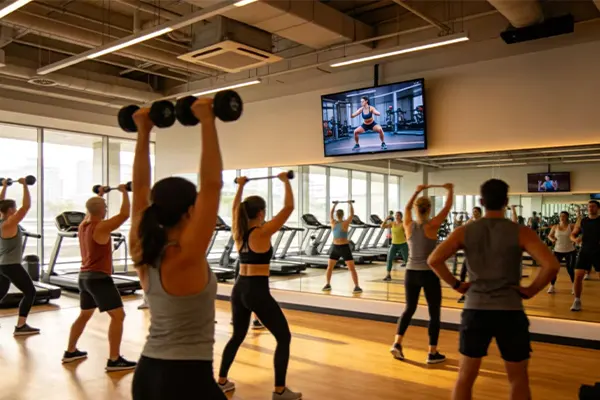 Cách sử dụng bảng hiệu kỹ thuật số trong phòng tập thể dục