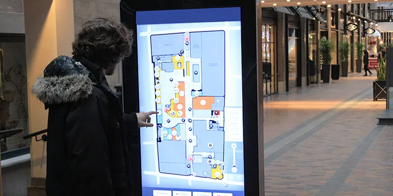 digital wayfinding signage