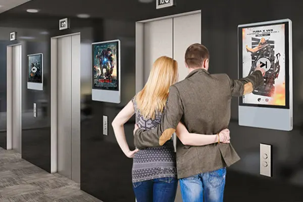 Какво е асансьорен дисплей?