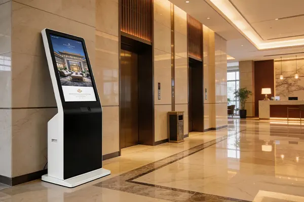 Por que a sinalização digital no lobby do hotel é importante?