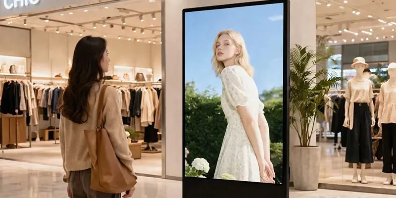 vertical advertising machine