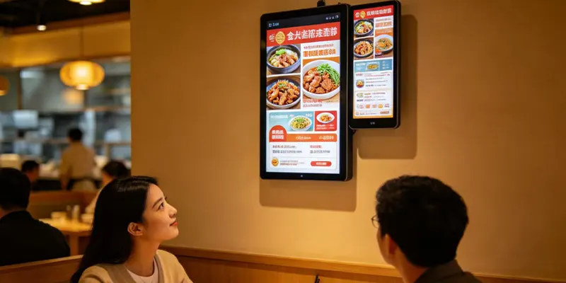 Touch Screen Menu