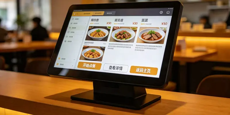 Touch Screen Menu