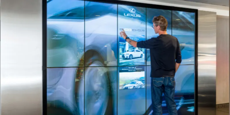 Interactive Digital Wall Interactive Digital Wall