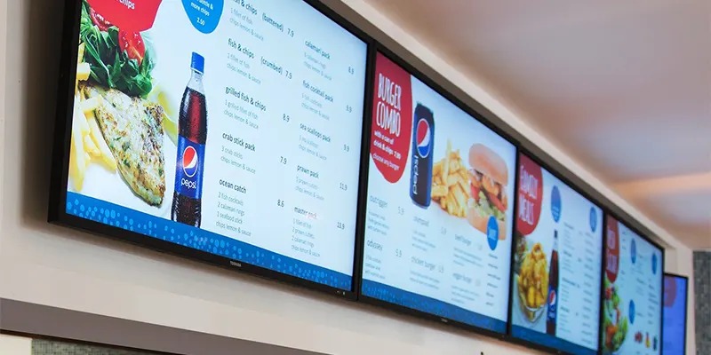 advertising display advertising display