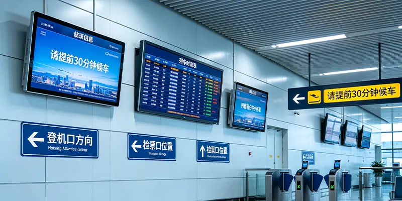 Indoor digital advertising