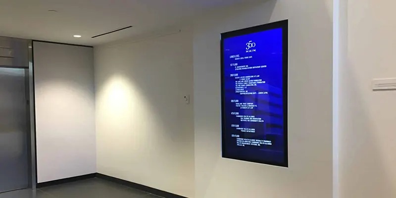 digital building directory signs