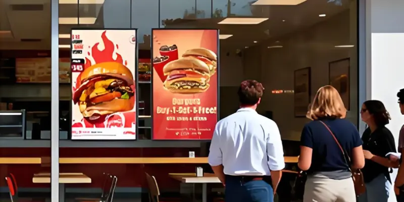 Advertising LCD Screen