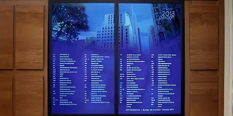 Digital Directory Board