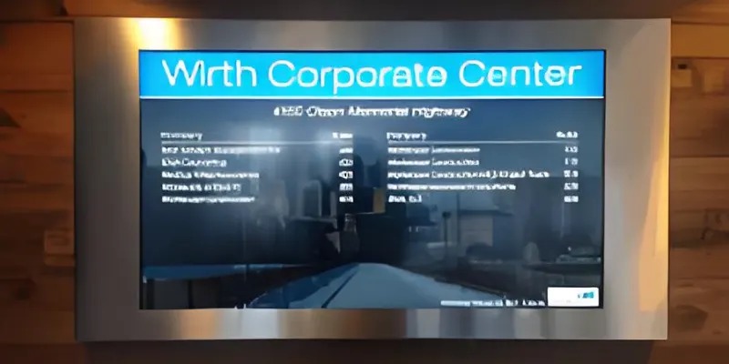 Digital Directory Board
