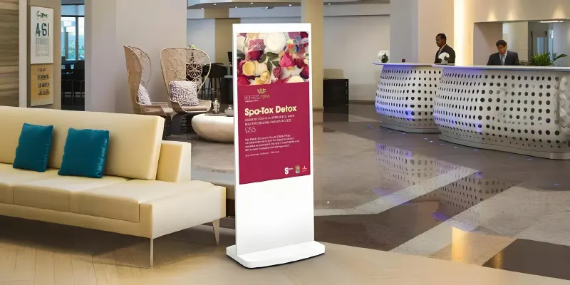 advertising screen
