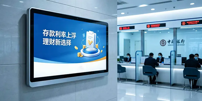 Bank Digital Signage