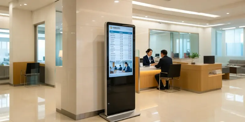 Bank Digital Signage
