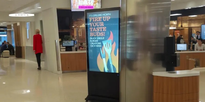 advertising screen