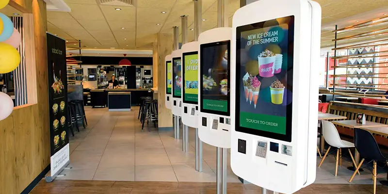 Self-service kiosks