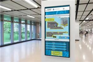 Wayfinder Dijital Tabela Sistemi, Kamusal Alanlarda Erişilebilirliği Artırıyor