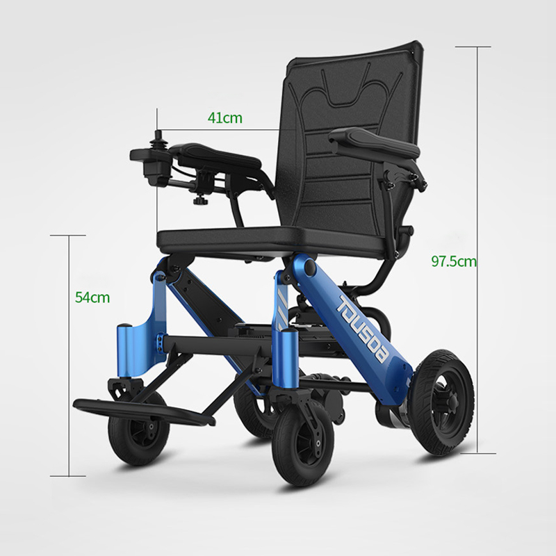 Supply Fold Motorized Electric Wheelchair For Elderly Wholesale Factory