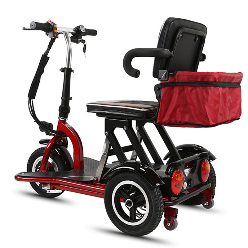 Supply 3 Wheel Motorized Elderly Electric Wheelchair Scooter For