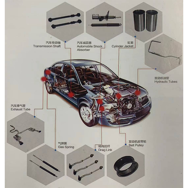 Tubo automotriz