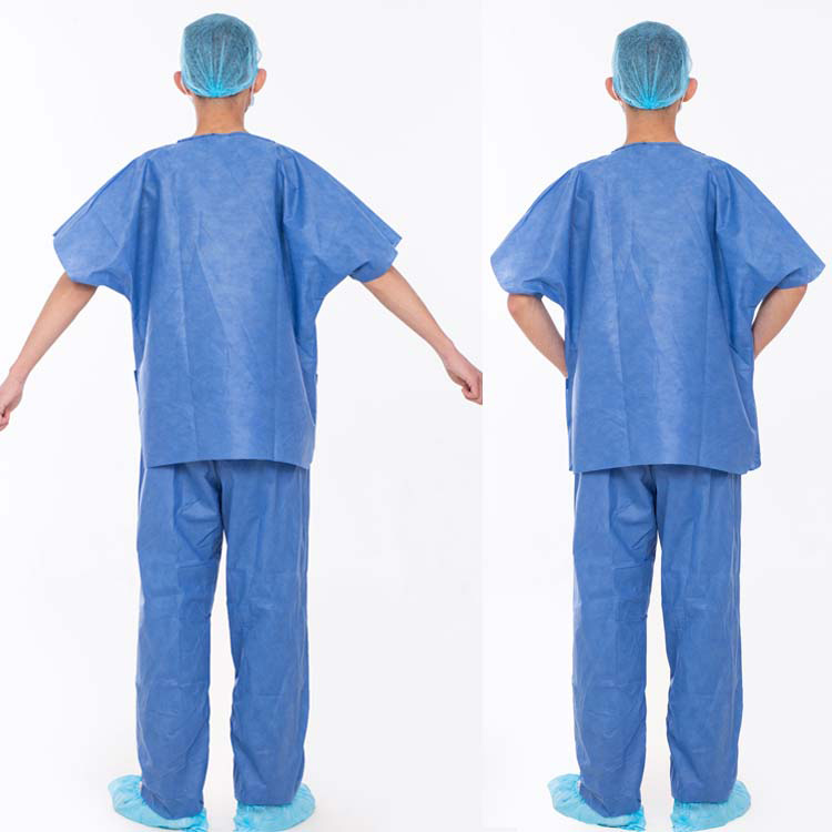Supply Customized Disposable Protective Scrub Suit Wholesale Factory