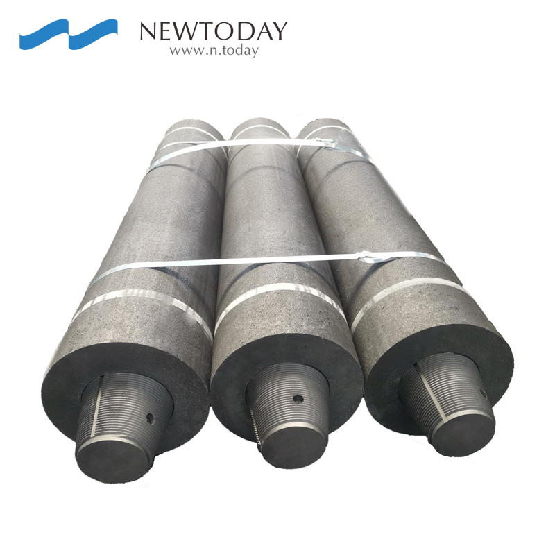 2023 Steel Casting UHP Extruded Carbon Graphite Electrode with Nipples