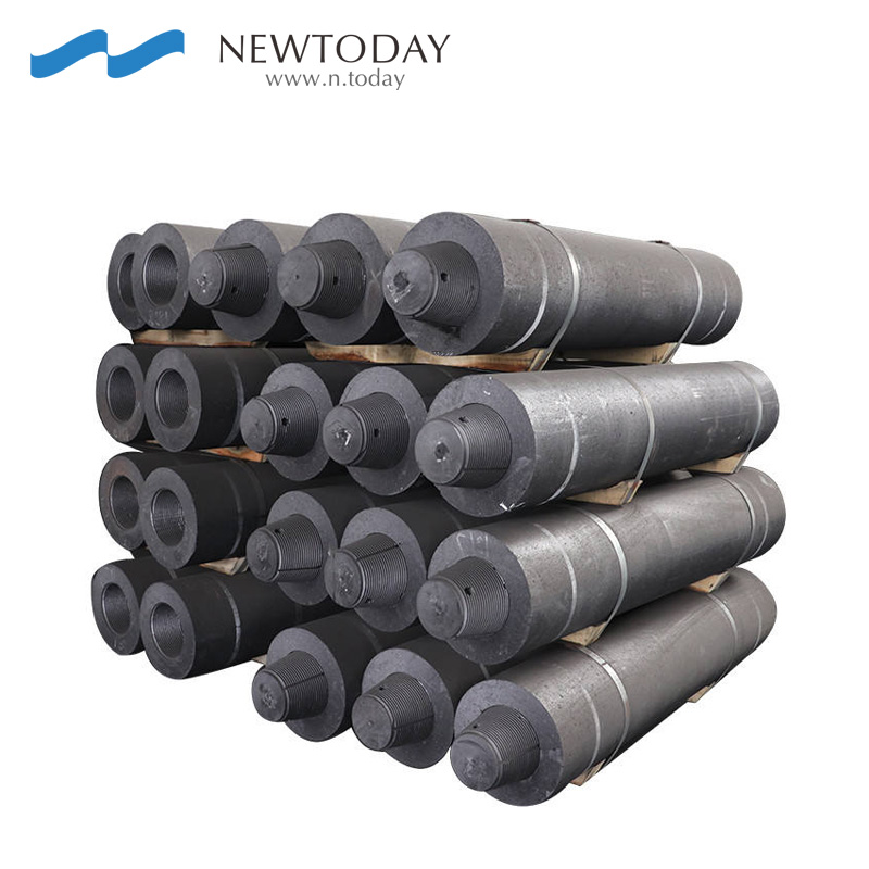 2023 Steel Casting UHP Extruded Carbon Graphite Electrode with Nipples