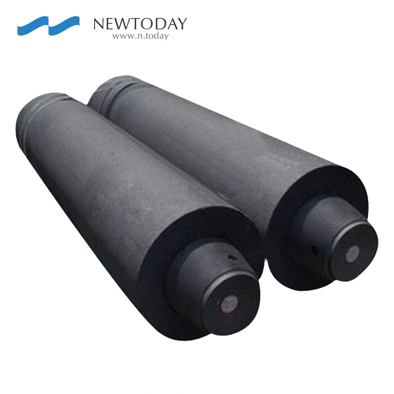 Arc Furnace Carbon Electrode Rod Hp Graphite Electrode With Nipples