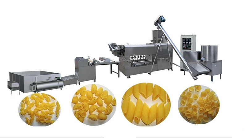 Industrial Macaroni Pasta Extruder Production Line Making Machine