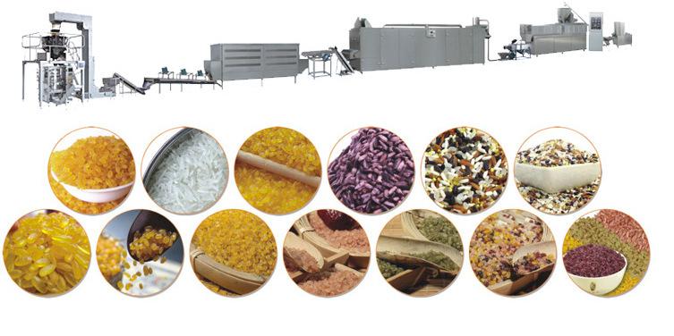 Instant Artificial Nutrition rice production line