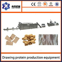 Industrial Textured vegetable soya protein making machines from Manufacturer