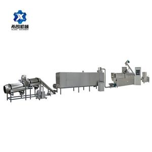 Floating fish feed pellets processing line