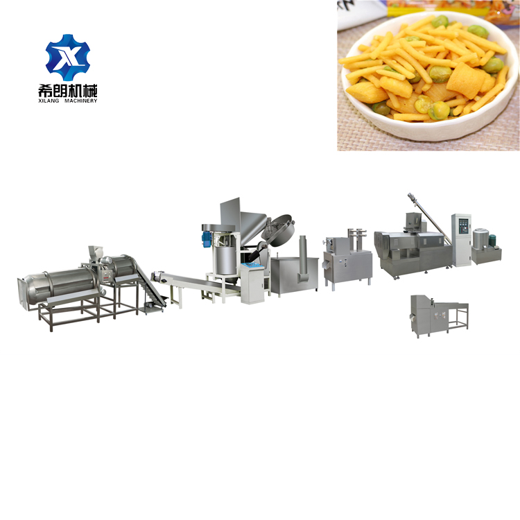 Fried Flour Sticks Bugles Snack Food Processing Machine Production Line