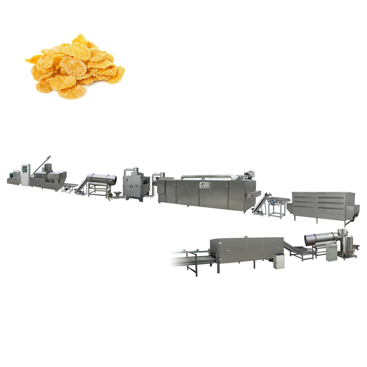 Breakfast Cereal Crispy corn flakes Extruder Machine