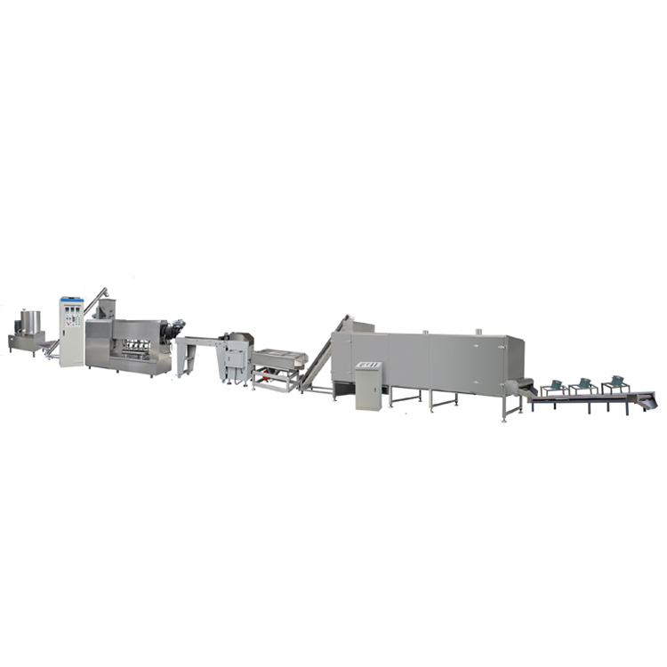 Edible natural cereal rice drink straw production line